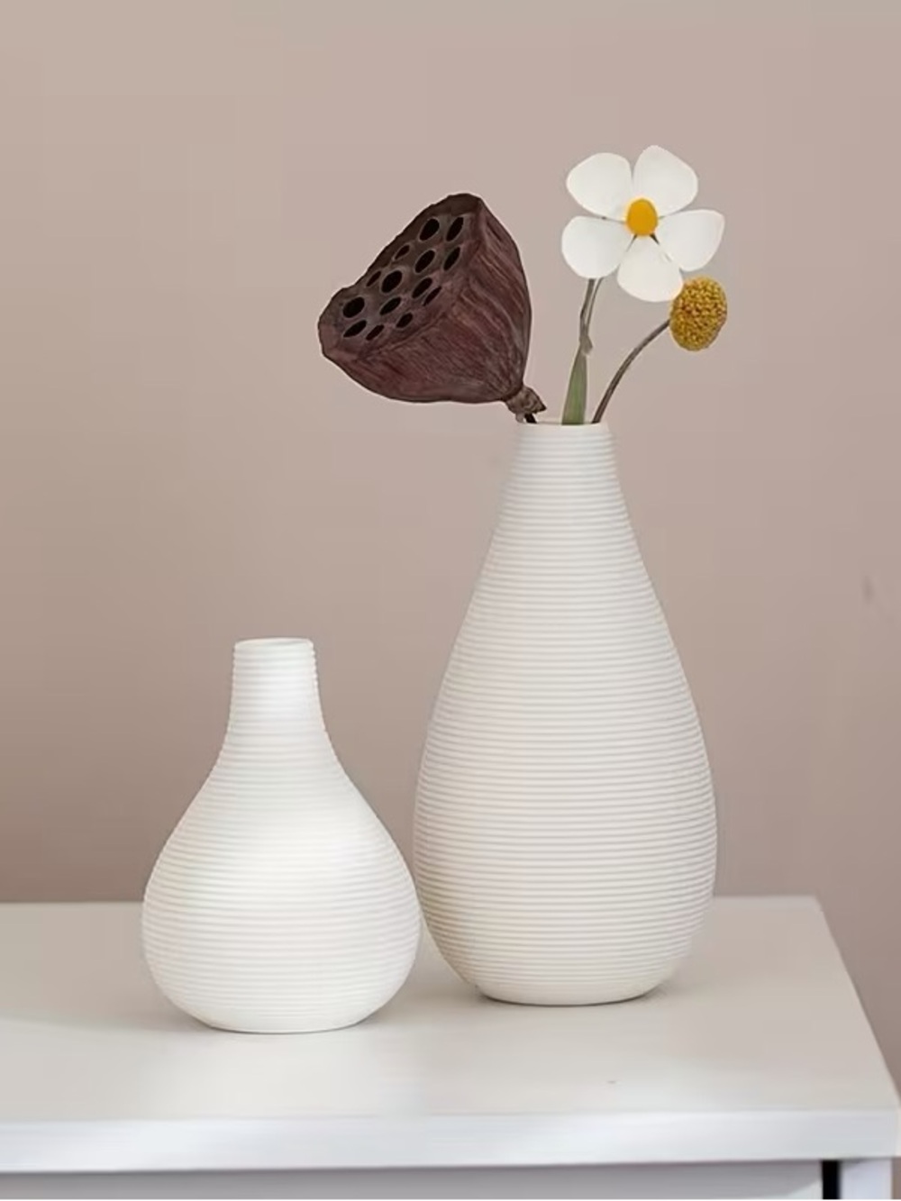NWOT Ikea White Ceramic Bud Vase
